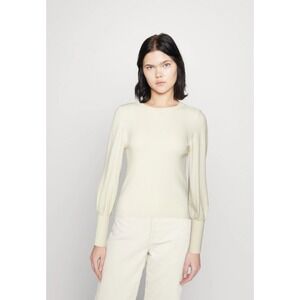NWT Vero Moda Holly Karis Puff Sleeve‎ Blouse Size 1X High Neck Knit Sweater